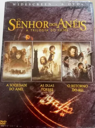 O Senhor dos Anéis - Trilogia Completa em DVD