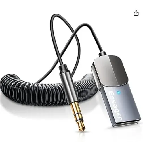 Adaptador Bluetooth Essager auxiliar p2 para carro novo Lacrado