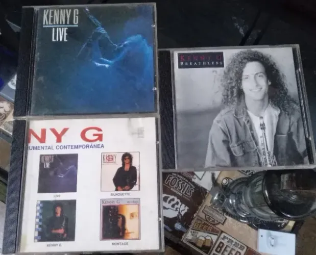 Lote 3 CD's Originais Kenny G