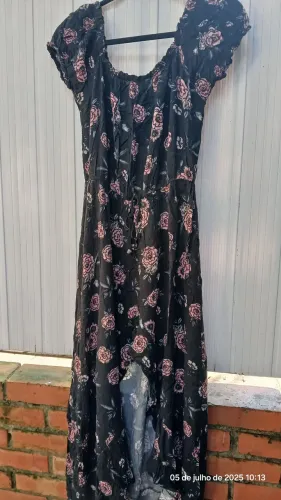 Vestido Longo Floral Tam: 42