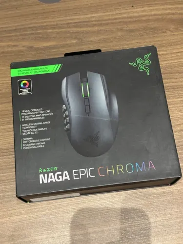 Mouse Razer Naga Epic Chroma - No Estado - Leia
