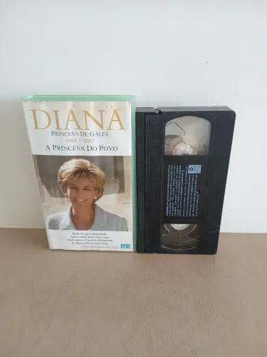 VHS Diana Princesa de Gales - A Princesa do Povo