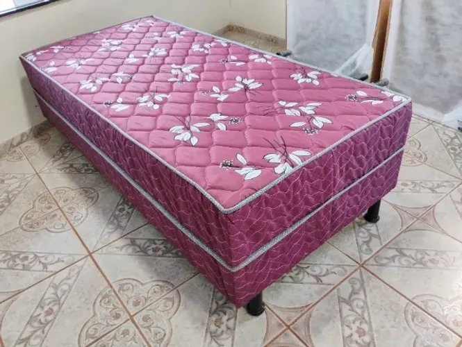 Cama de Solteiro Unibox de Espuma