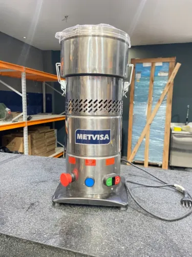 Processador de Alimentos Industrial Cutter 4L Inox Metvisa - 220V