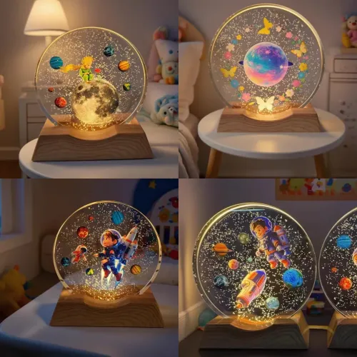 Luminária de Mesa LED Decorativa Infantil - Entrega em São Luís e região