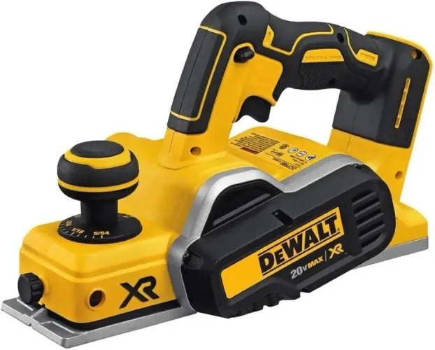 Plaina 20V MAX com Motor Brushless sem Bateria e Carregador DEWALT-DCP580B