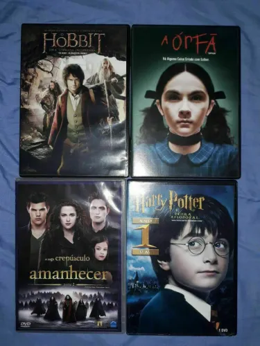 VENDO 4 DVDS DE FILMES ORIGINAIS