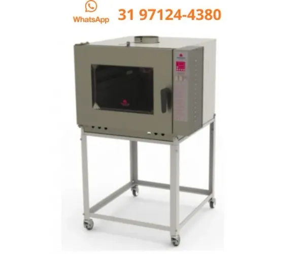 Forno Turbo Elétrico a Gás Progas 5 Esteiras