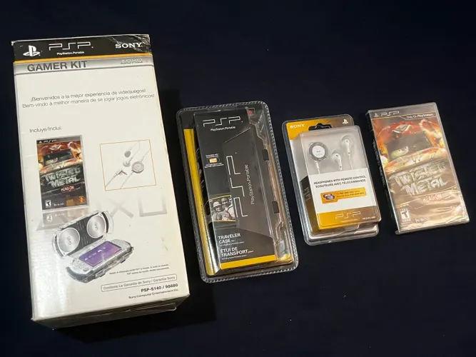 Kit de Acessórios - Gamer Kit - PSP