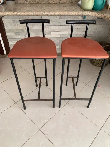 2 Banquetas para cozinha americana 