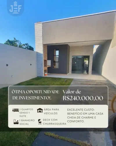 Casa a venda em Paracuru - CE