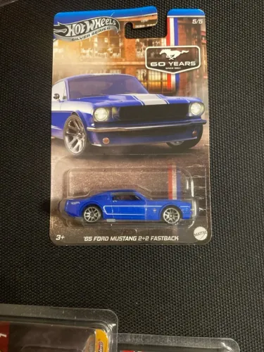 Hot Wheels Silver Series - '65 Ford Mustang 2+2 Fastback