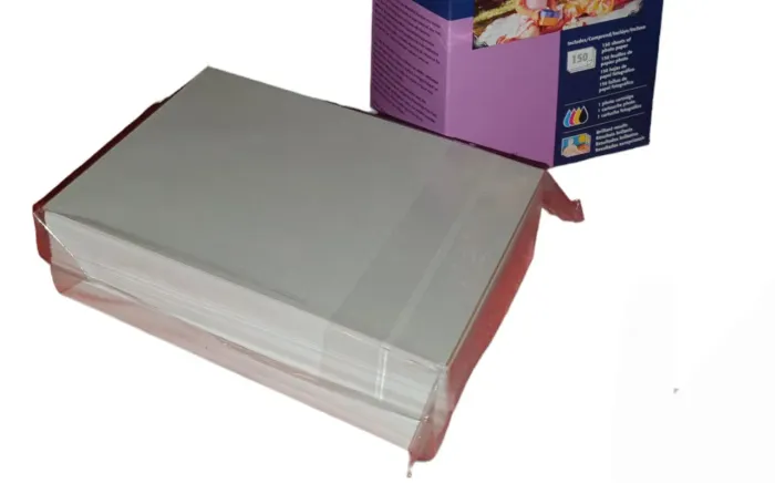 Papel Fotográfico glossy Epson 10x15 com marca d'água