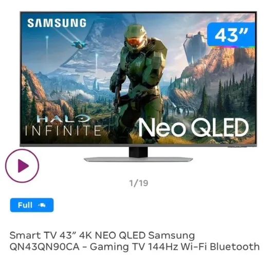Smart TV Samsung Neo Qled 43?