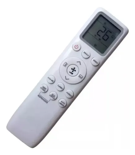 Controle Remoto Para Ar Tcl Tac-24csa1-inv Tac-24chsa2-inv Cor Branco