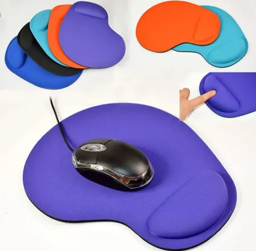 Mouse Pad com Apoio de Pulso em Silicone KAPBOM KA-600