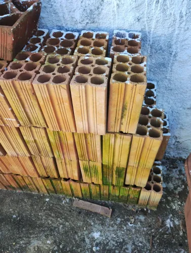 Tijolos Baiano de 6 furos - aceito cartão