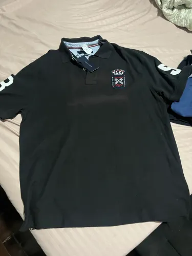 Camisa polo tommy original com mancha