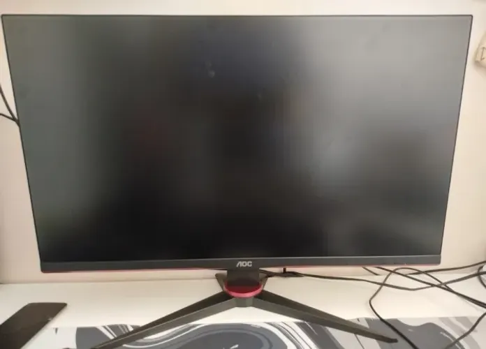MONITOR GAMER AOC 27" NOVO NA CAIXA, TELA QUEBRADA