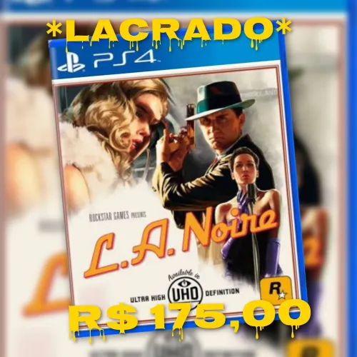 L A Noire - PS4 / PS5 - Lacrado