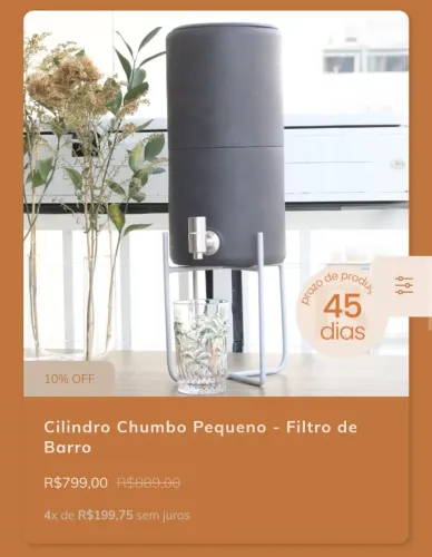 Filtro de Água 6L - Bion