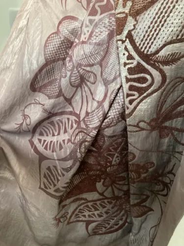 Vestido bordado,Elegante com Detalhes Dourados