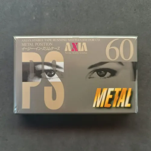 Fita Cassete Axia PS-Metal 60 min Japan 