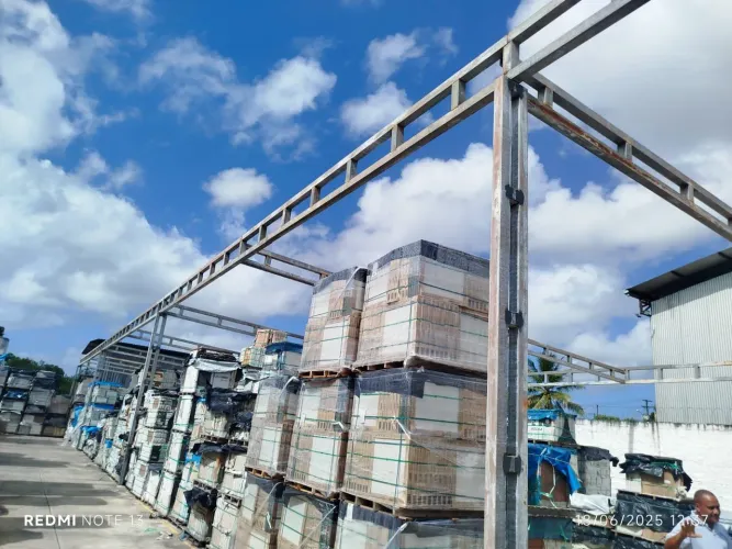 METALON 100X100 11,75 mt  2,50mm