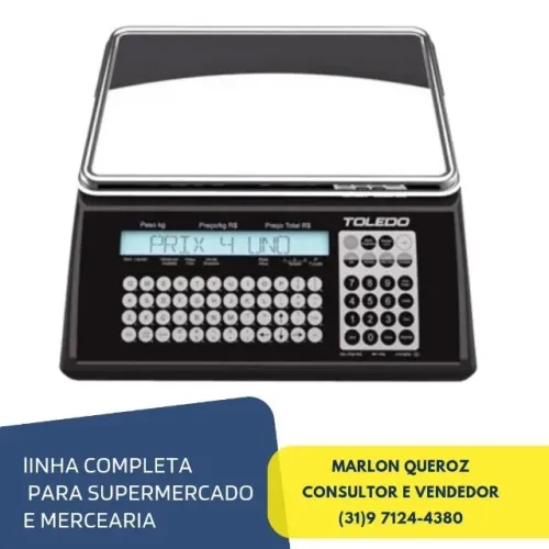 Balança Etiquetadora Prix 4 Com WiFi Toledo