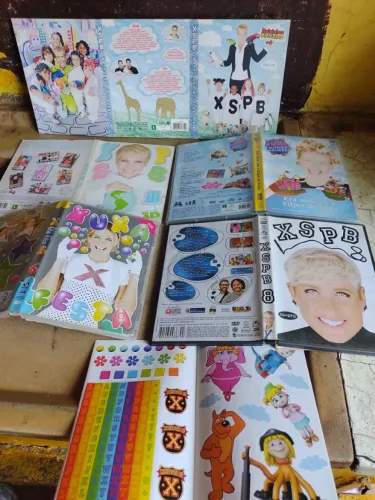 Xuxa Só Para Baixinhos + No Mundo da Imaginação 5 Dvds Diversos (Leia o anuncio)