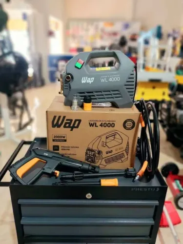 Lavadora de alta pressão 1950Psi Uso Profissional motor a indução - Wap(Loja)