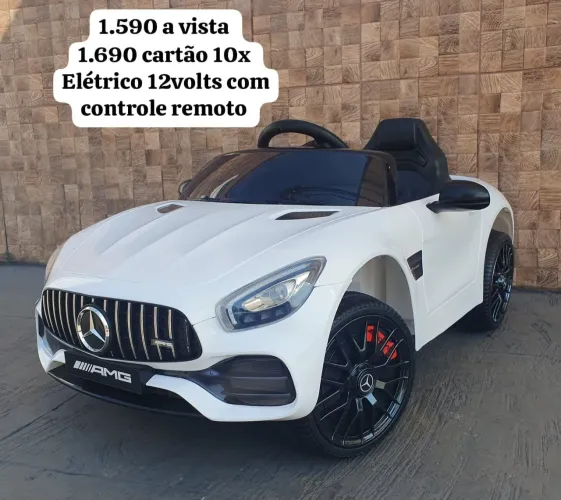 CARRINHO ELÉTRICO INFANTIL 12V MERCEDES
