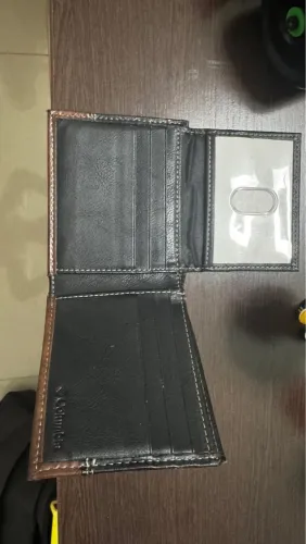 Carteira Columbia em couro original