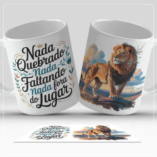 caneca personalizada nada quebado