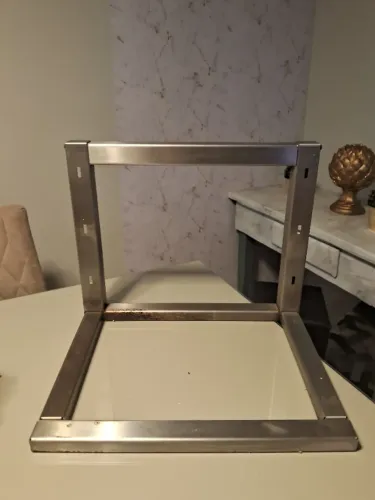 Suporte de Churrasqueira com grelha aço e inox