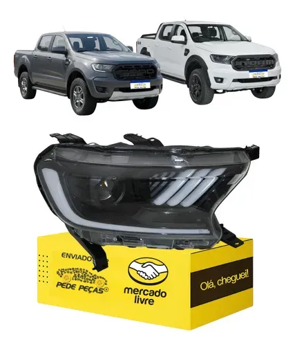 Farol Sinaleira Ranger Mustang 2017 18 19 20 21 22 2023 L.d Direito/passageiro