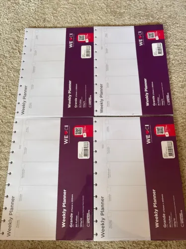 Planners Semanais Grande - Caderno Inteligente