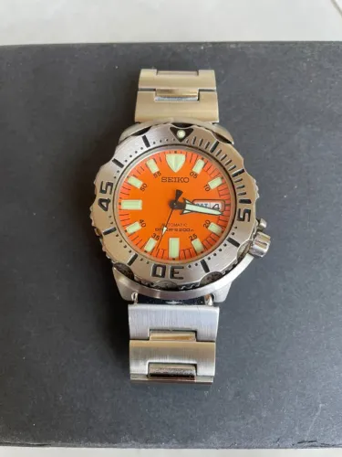 Relógio Seiko Orange Monster 7S26-0350