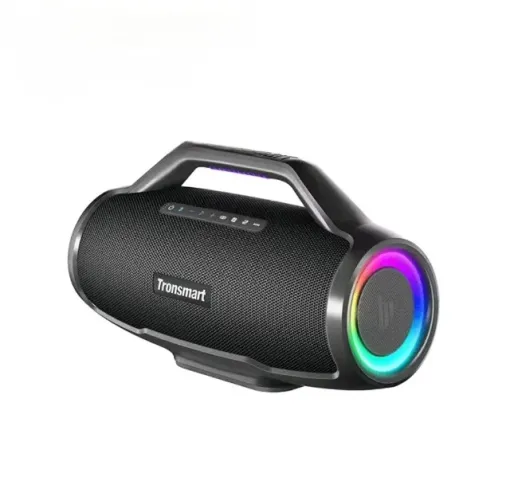 Caixa De Som Bluetooth Tronsmart Bangmax 130w Ipx6 Cor Preto - Original - Lacrado