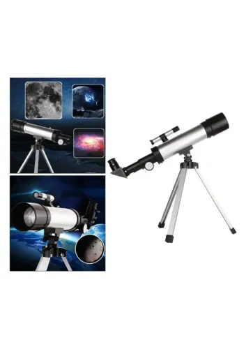 Telescópio Portátil B-MAX BM-F1260 50mm com Tripé - Ideal para Iniciantes/Crianças
