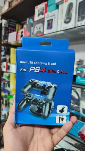 Suporte e estação de carregamento para controles ps4