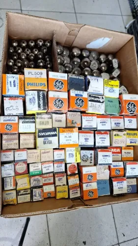 Válvulas para Radios, amplificadores e Tvs antigas, a partir de 15,00 somos loja - 2603