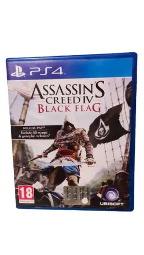 Assassins Creed Black Flag Original com Manual - Playstation 4 PS4
