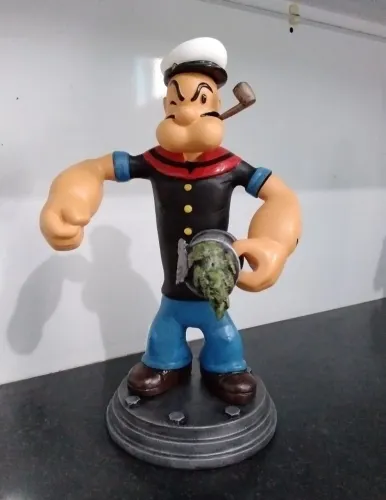 Boneco Popeye Colecionável 32cm 