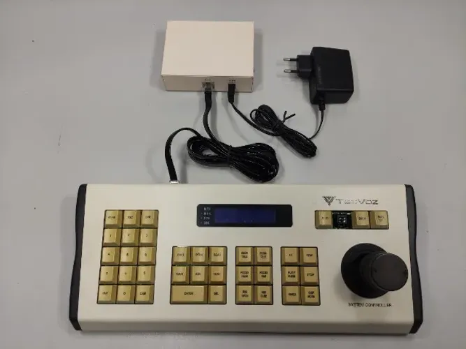 Mesa Controladora Speed Dome Tb-cn3r1 Tecvoz Câmeras Cftv (Usado)