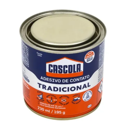 Adesivo contato Cascola sem toluol 195g