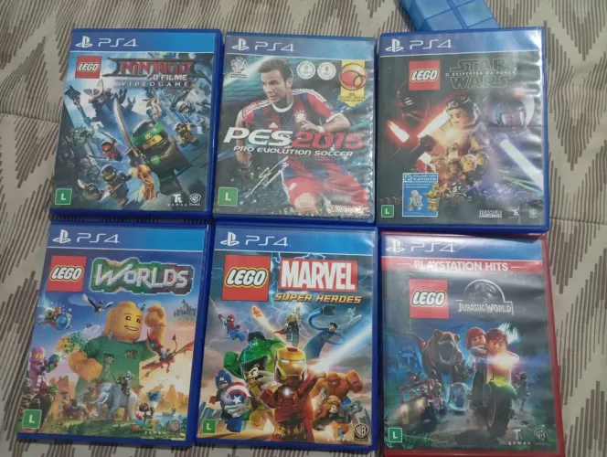 JOGOS DE PS4 ORIGINAIS 6 GRANDES JOGOS