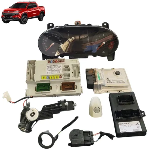 Kit code módulo injeção sem chave Fiat toro 1.8 Flex 2020