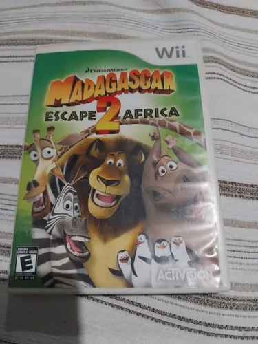 Madagascar 2 Escape Africa Nitendo Wii original. 