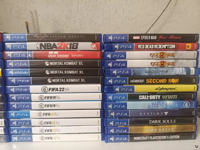 JOGOS DE PS4 PLAYSTATION